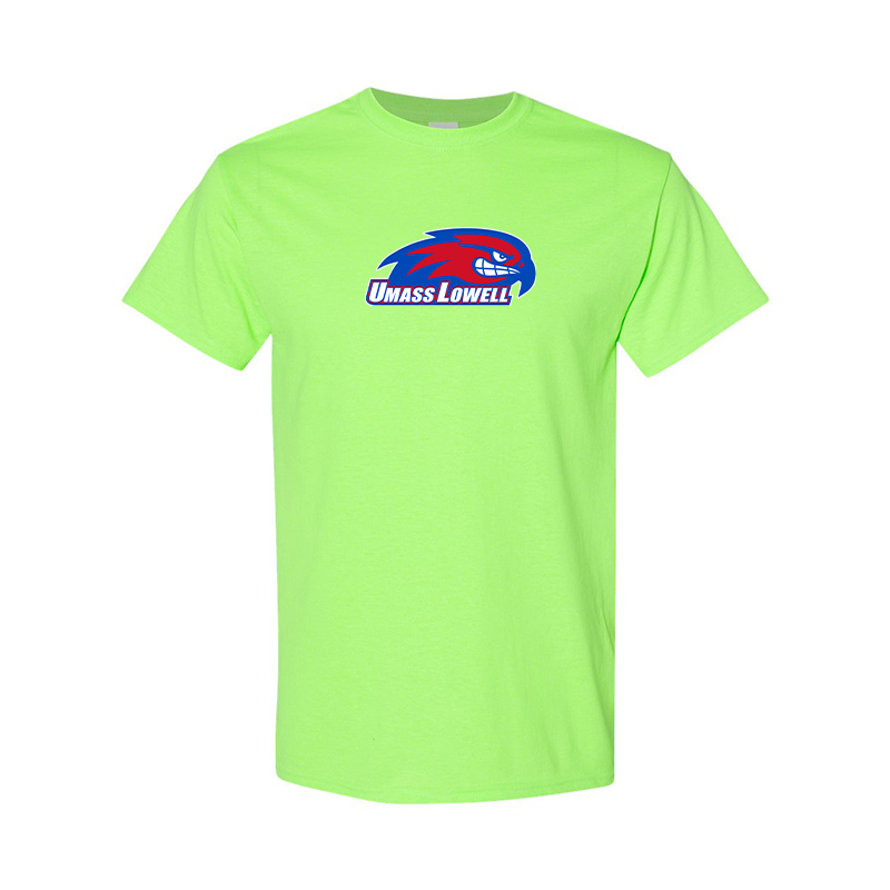 Men's  UMass Lowell River Hawks Gildan Heavy Cotton T-Shirt