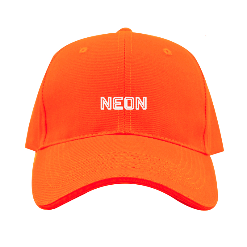 Neon Logo  Dad Baseball Cap Hat
