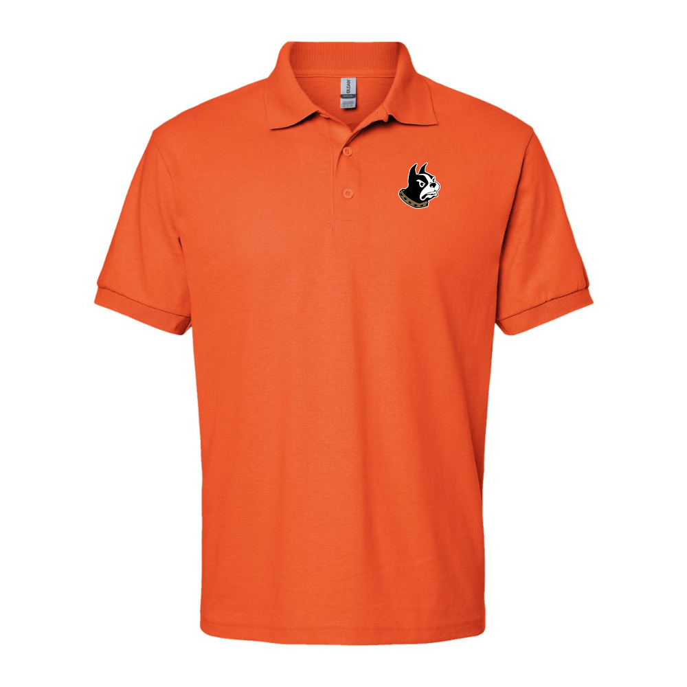 Men's Wofford Terriers  Gildan Dry Blend Jersey Polo