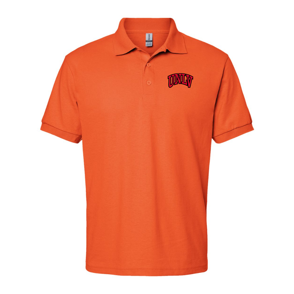 Men's UNLV Rebels Gildan Dry Blend Jersey Polo