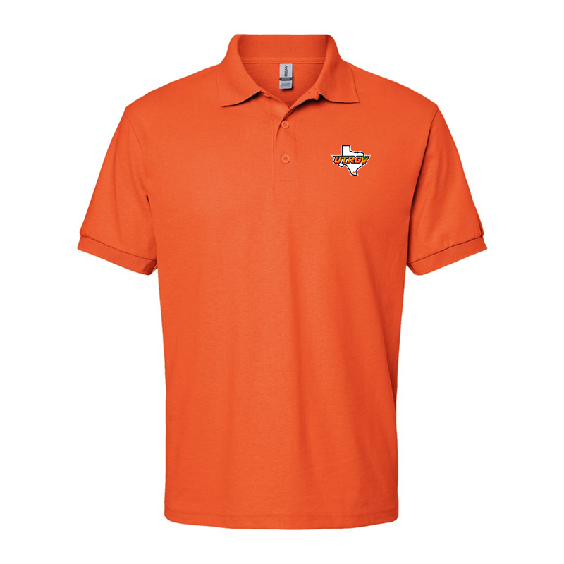 Men's UTRGV Vaqueros Gildan Dry Blend Jersey Polo