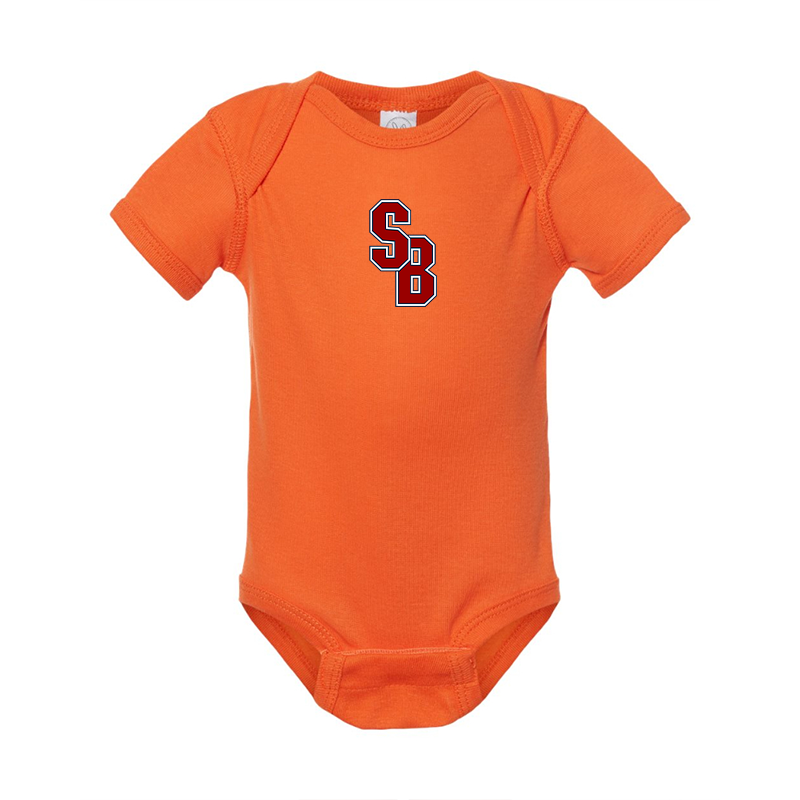 Stony Brook Seawolves  Rabbit Skins Infant Baby Rib Bodysuit
