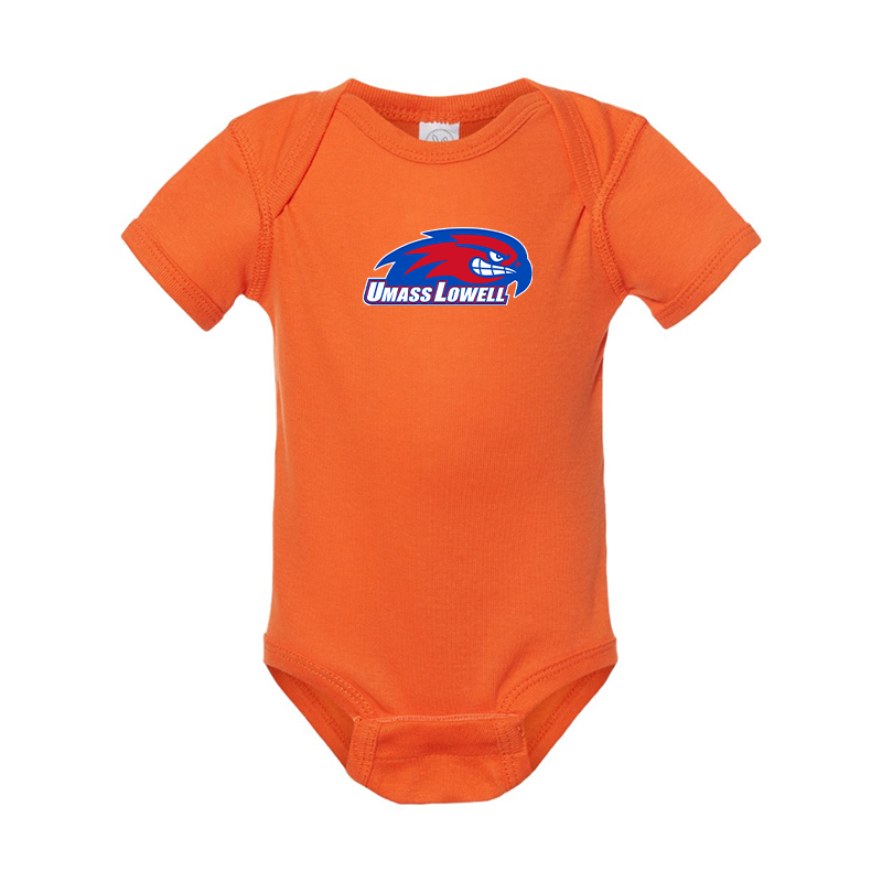 UMass Lowell River Hawks Rabbit Skins Infant Baby Rib Bodysuit