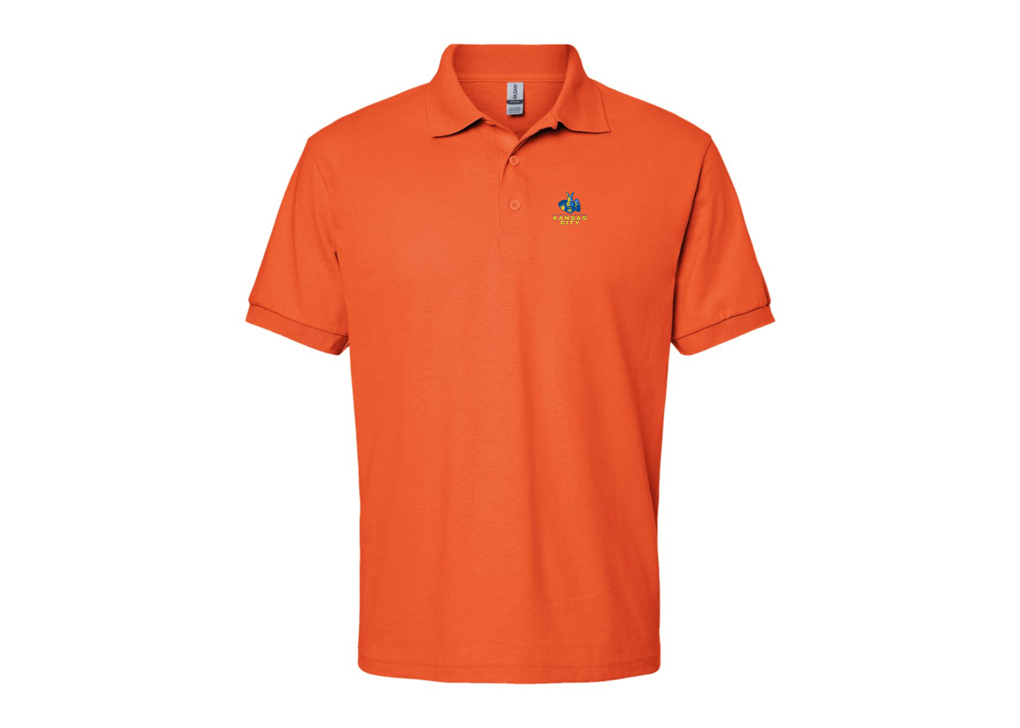 Men's UMKC Kangaroos Gildan Dry Blend Jersey Polo