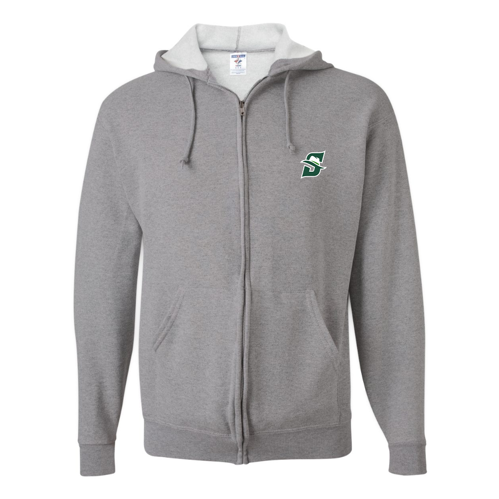 Men's  Stetson Hatters JERZEES NuBlend Full-Zip Hooded Sweatshirt