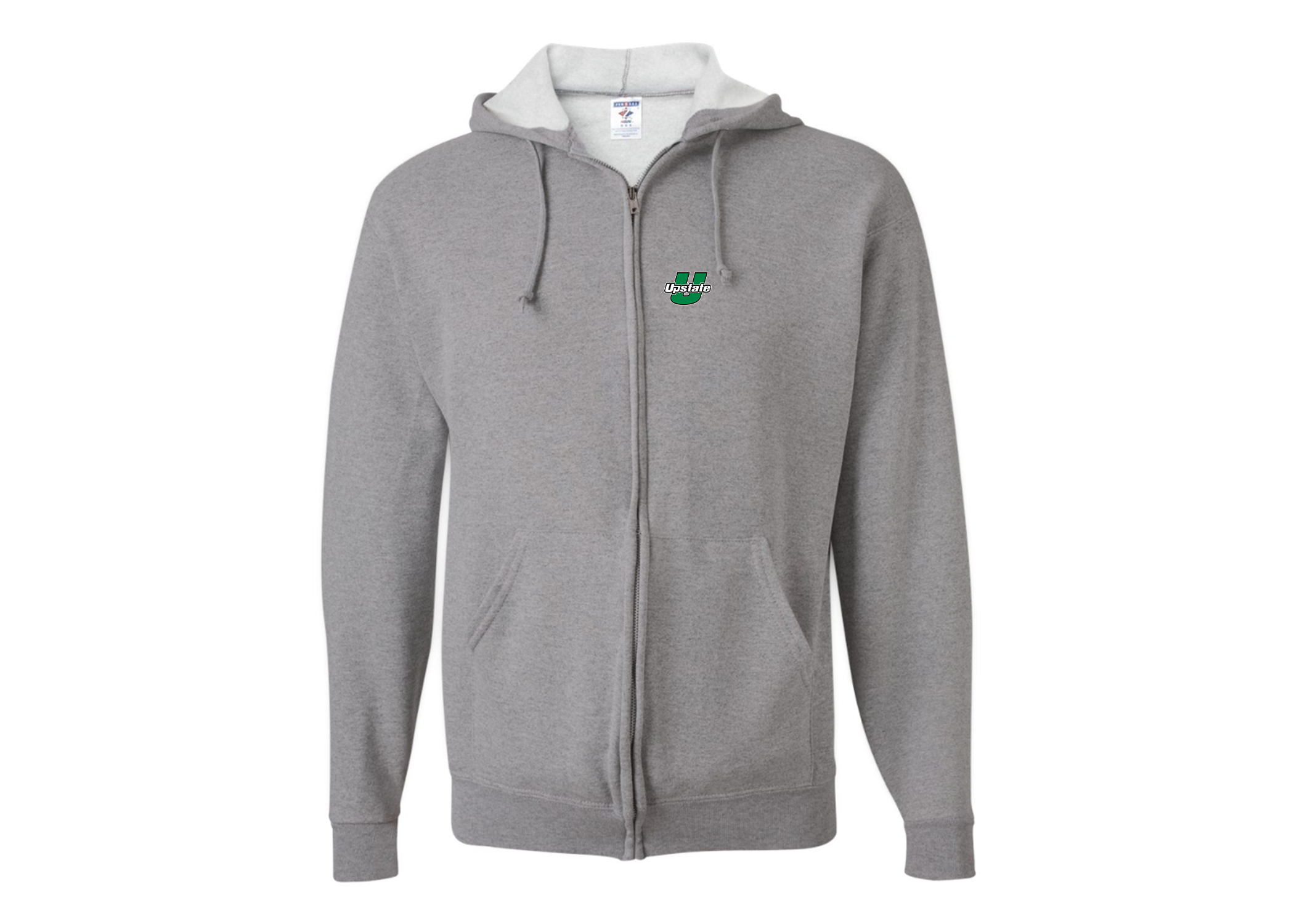 Men's USC Upstate Spartans JERZEES NuBlend Full-Zip Hooded Sweatshirt