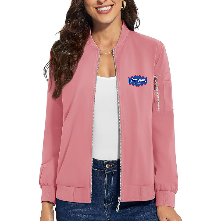 Women's Hampton by Hilton Premium Bomber Jacket Outerwear