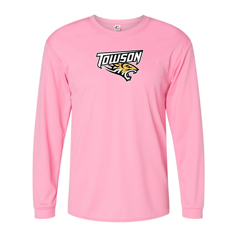 Men's Towson Tigers Performance Long Sleeve T-Shirt