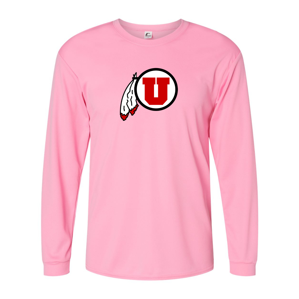 Men's Utah Utes Performance Long Sleeve T-Shirt