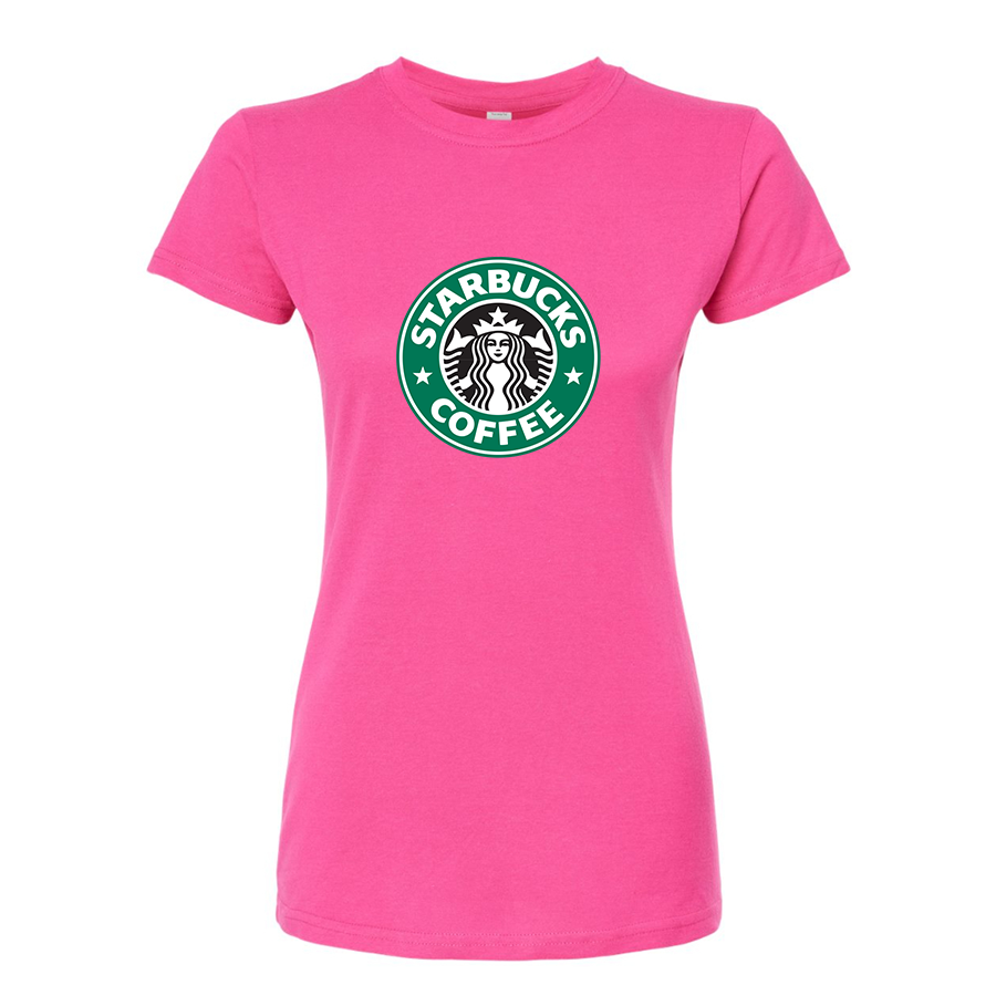 Women’s Starbucks Coffee Round Neck T-Shirt