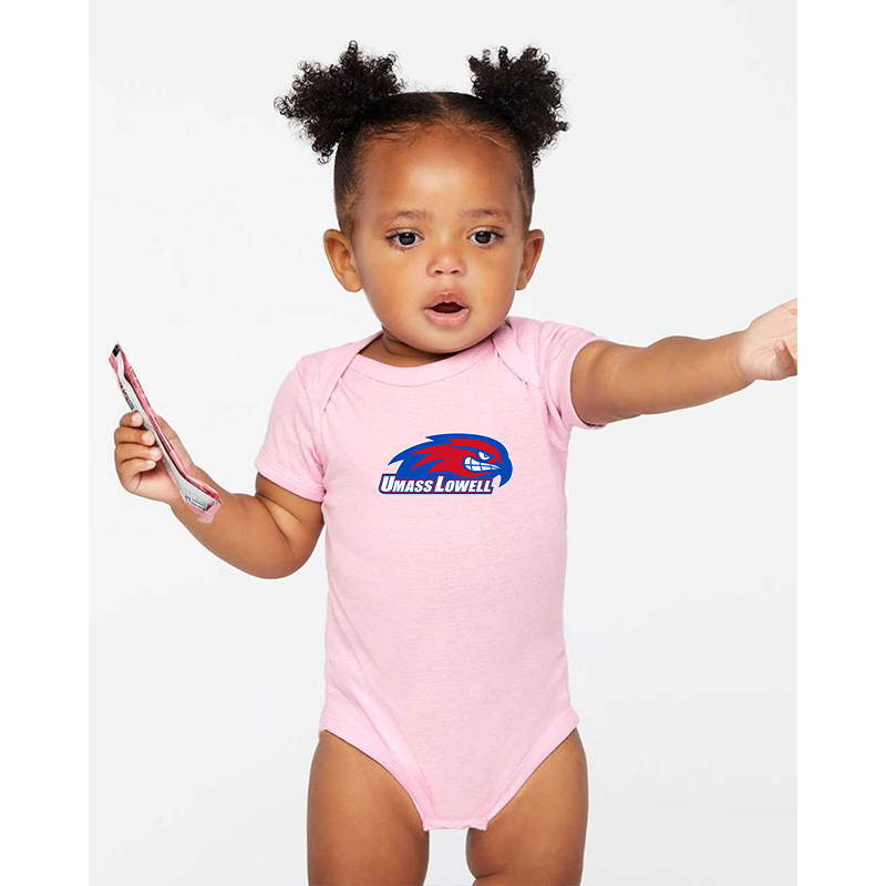 UMass Lowell River Hawks Rabbit Skins Infant Baby Rib Bodysuit