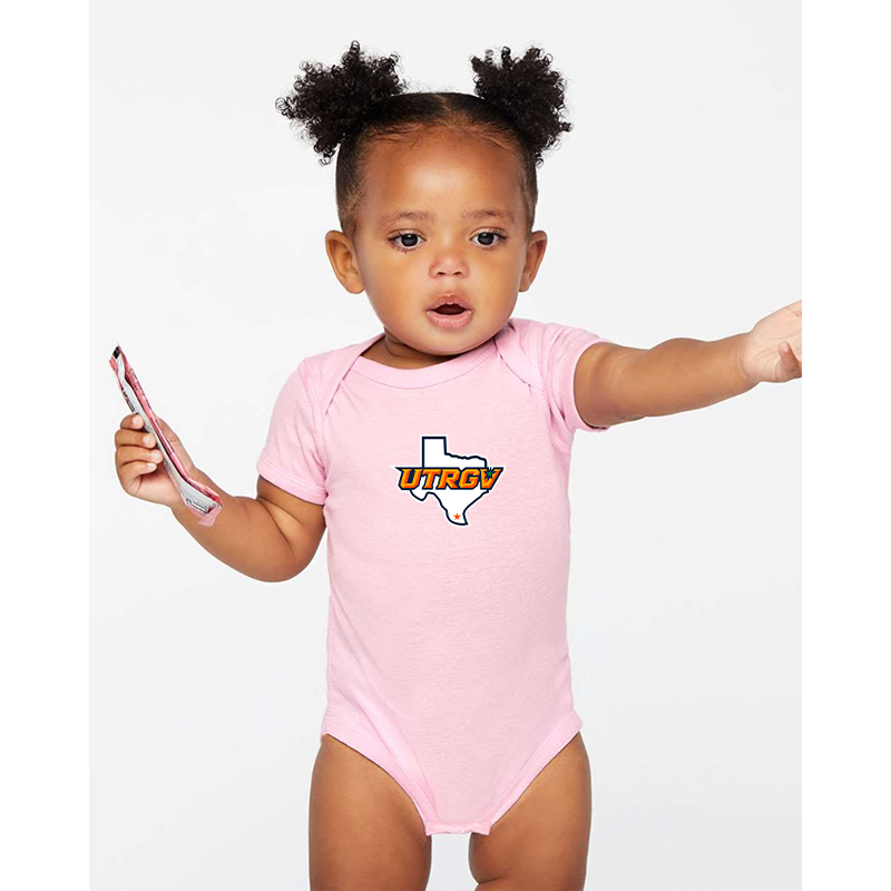 UTRGV Vaqueros Rabbit Skins Infant Baby Rib Bodysuit
