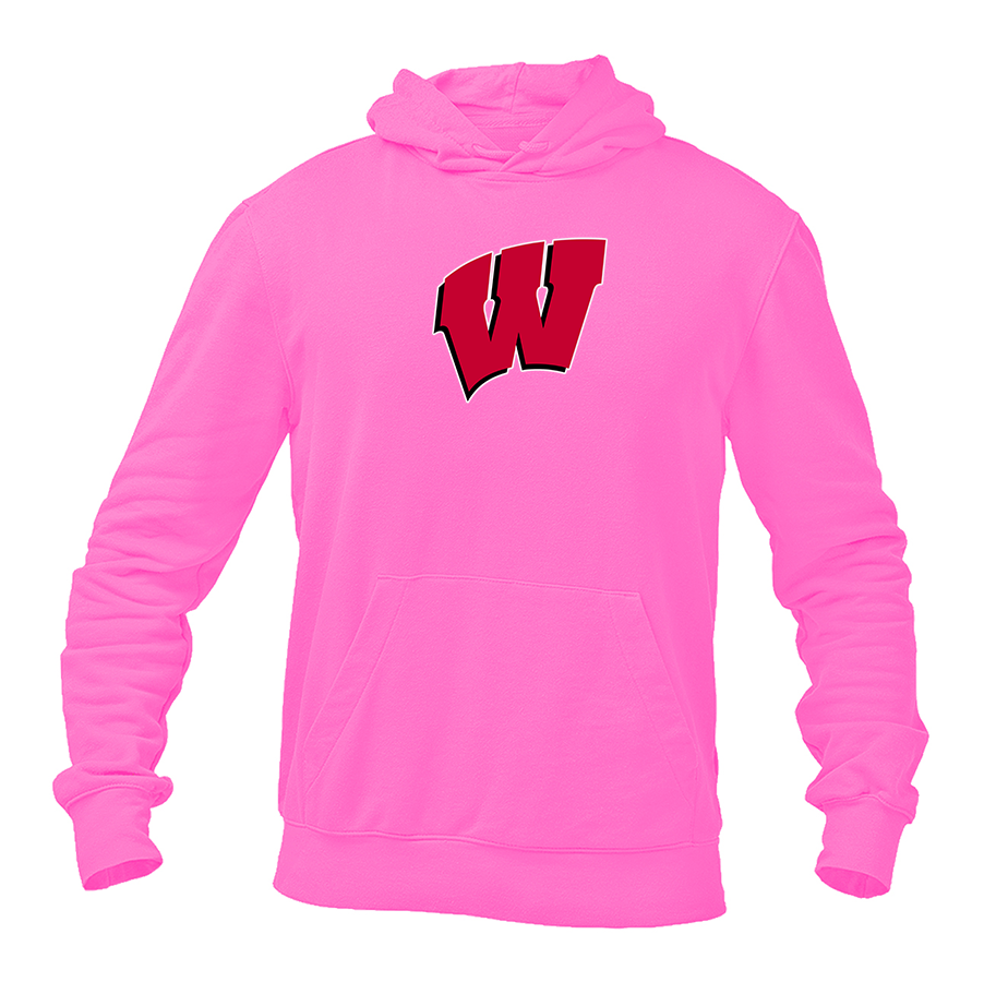 Men's Wisconsin Badgers Softstyle Midweight Hooded Sweatshirt