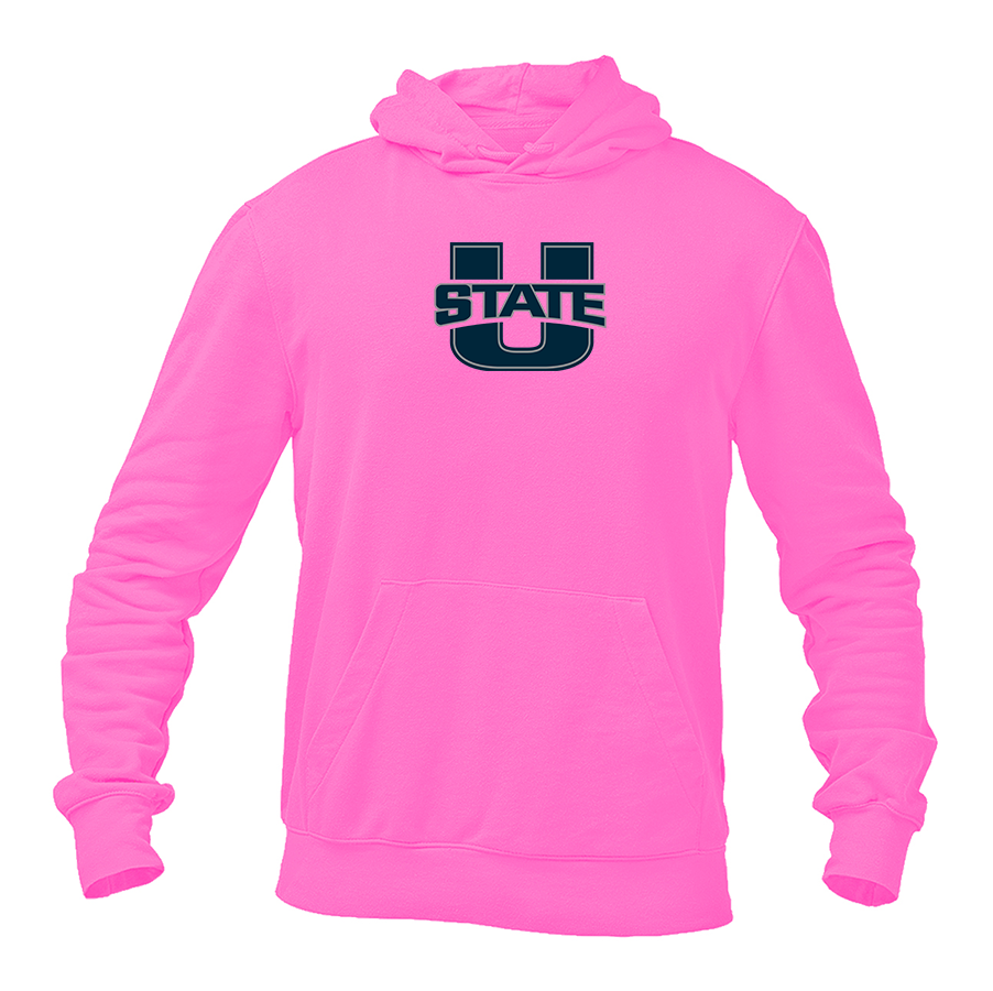 Men's Utah State Aggies   Softstyle Midweight Hooded Sweatshirt