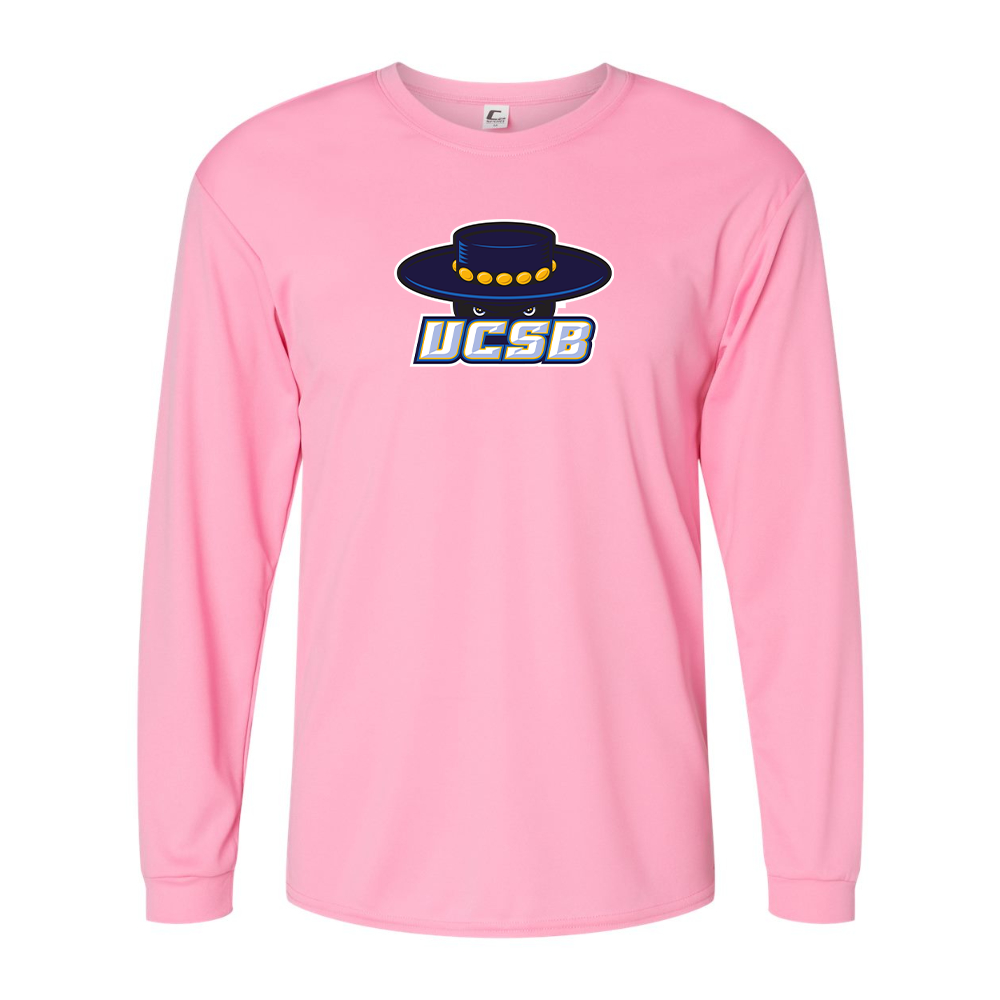 Men's UCSB Gauchos Performance Long Sleeve T-Shirt