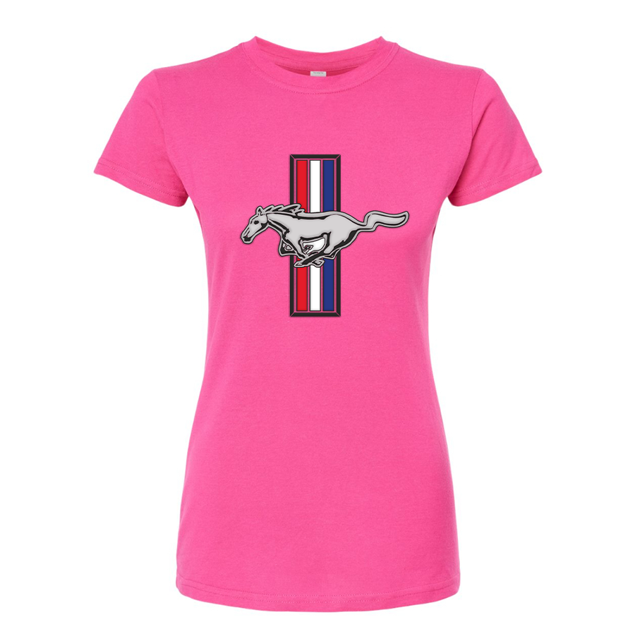 Women’s Mustang   Round Neck T-Shirt