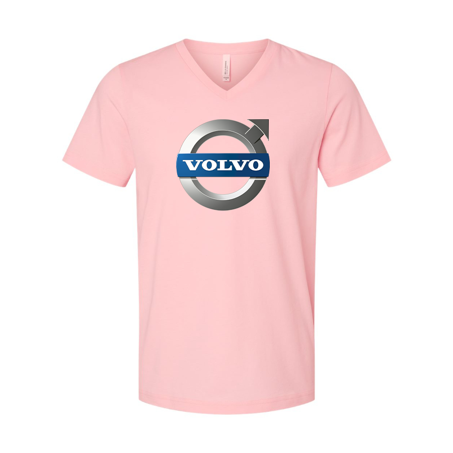 Men's Volvo Car BELLA + CANVAS - Jersey V-Neck T-Shirt