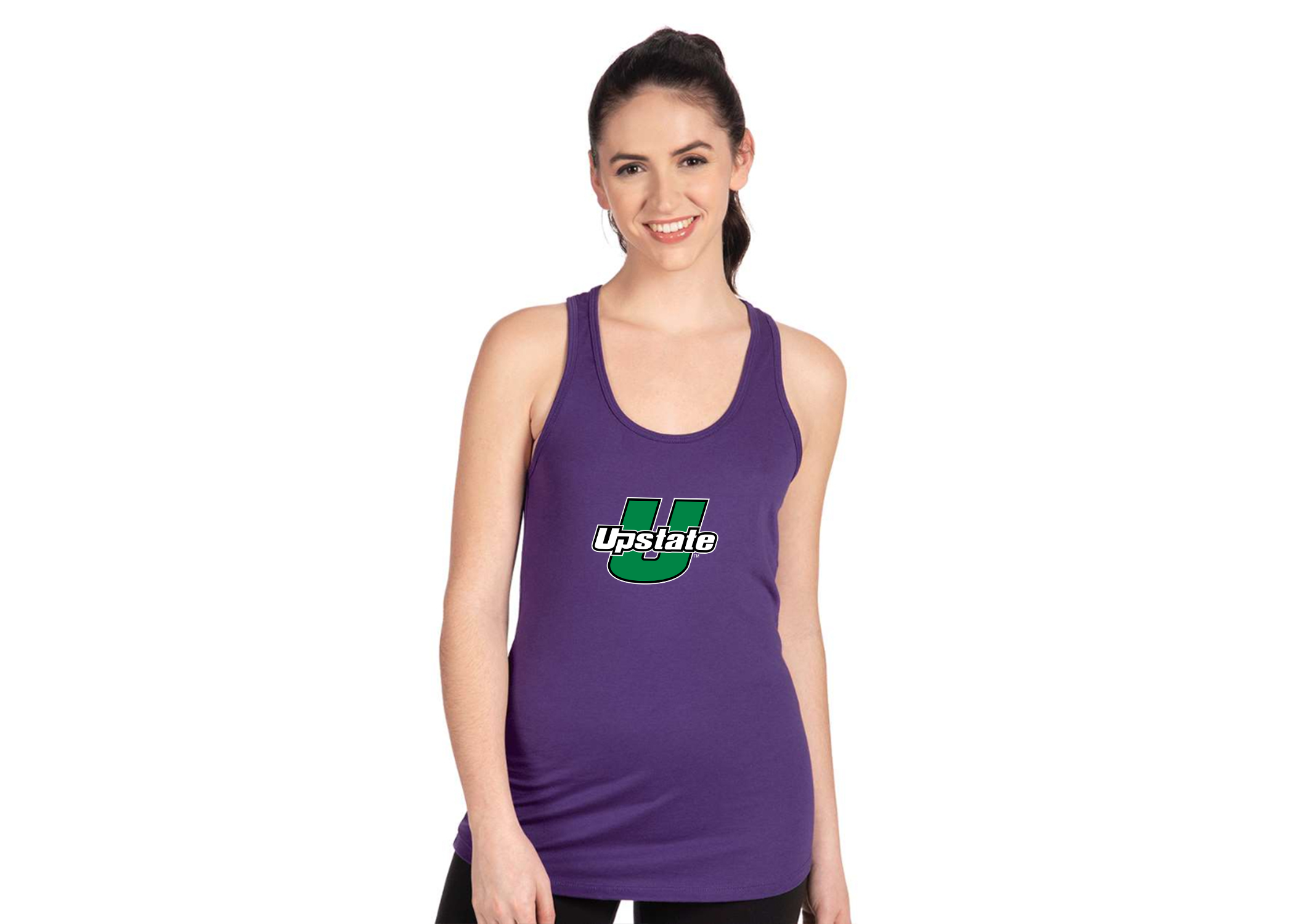 Women's USC Upstate Spartans Next Level Ideal Racerback Tank