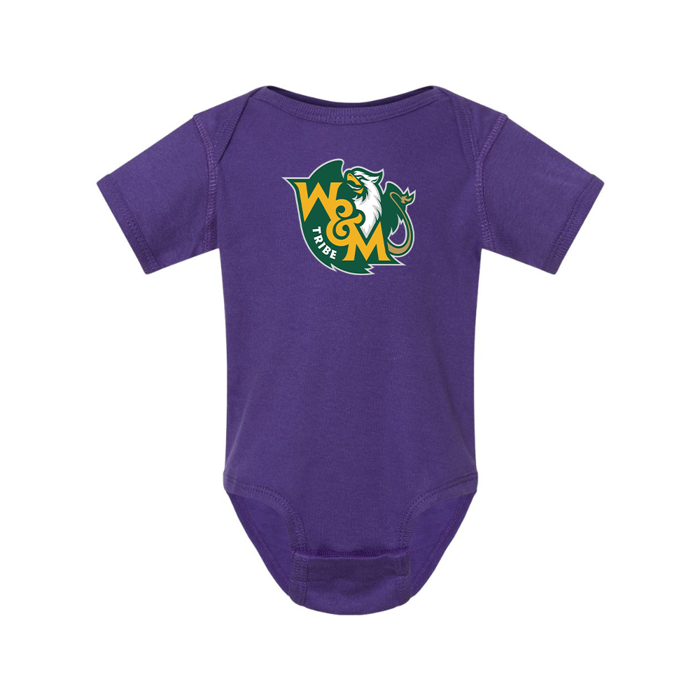 William and Mary Tribe  Rabbit Skins Infant Baby Rib Bodysuit