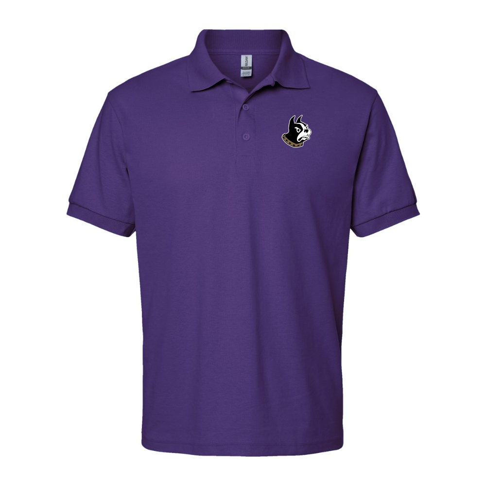 Men's Wofford Terriers  Gildan Dry Blend Jersey Polo