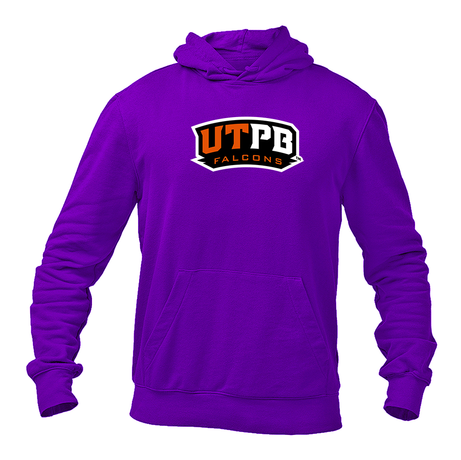 Men's UTPB Falcons Gildan  Heavy Blend Hooded Sweatshirt