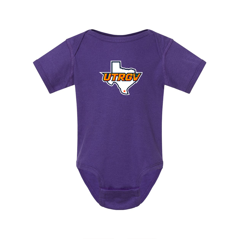UTRGV Vaqueros Rabbit Skins Infant Baby Rib Bodysuit