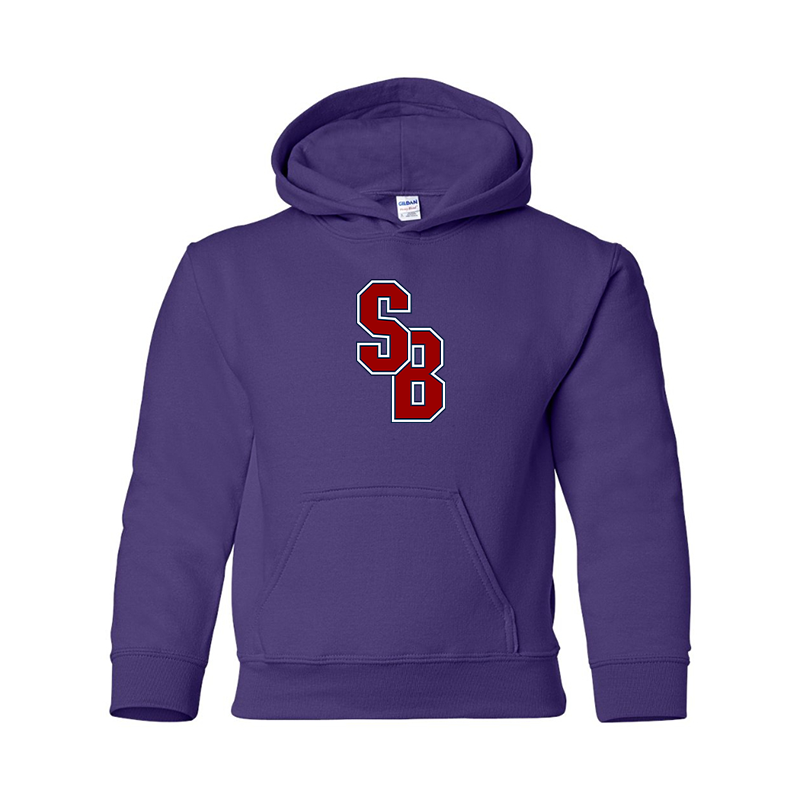 Youth Stony Brook Seawolves Gildan Heavy Blend  Hooded Sweatshirt