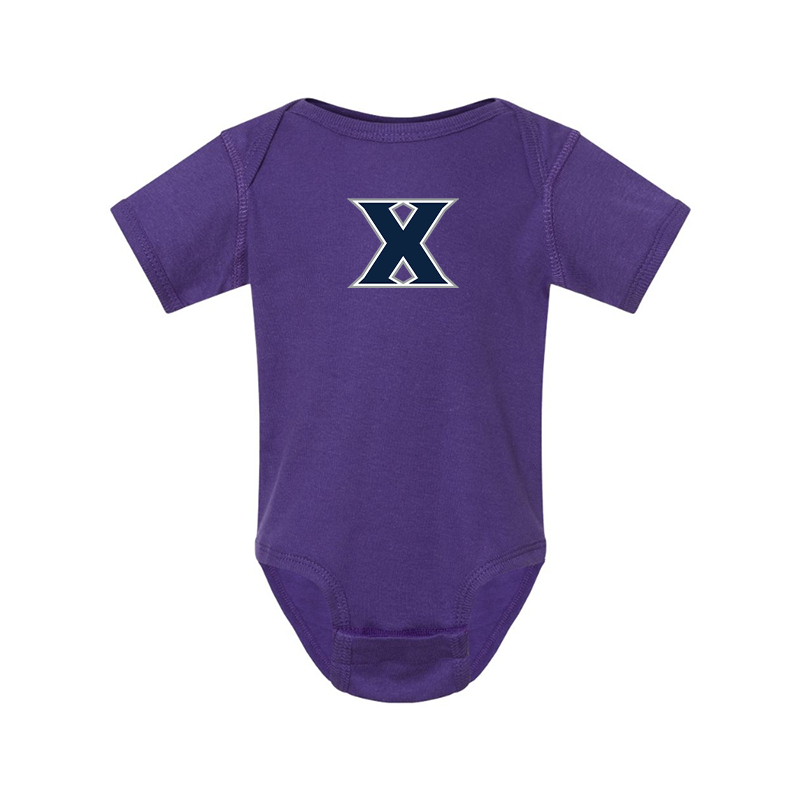 Xavier Musketeers  Rabbit Skins Infant Baby Rib Bodysuit
