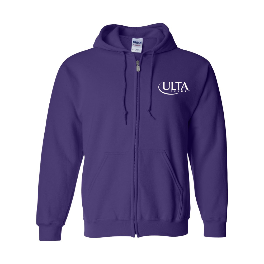 Men's Ulta Beauty  Gildan  Heavy Blend Full Zip Hooded Sweatshirt