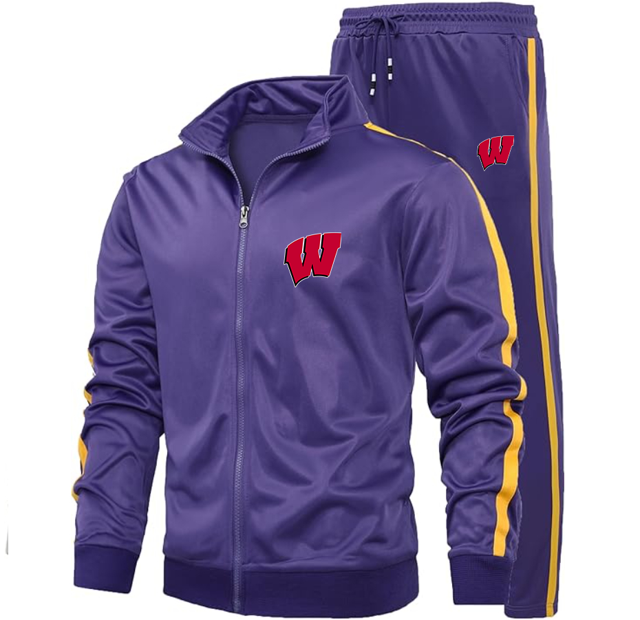 Men's Wisconsin Badgers  Dri-Fit TrackSuit