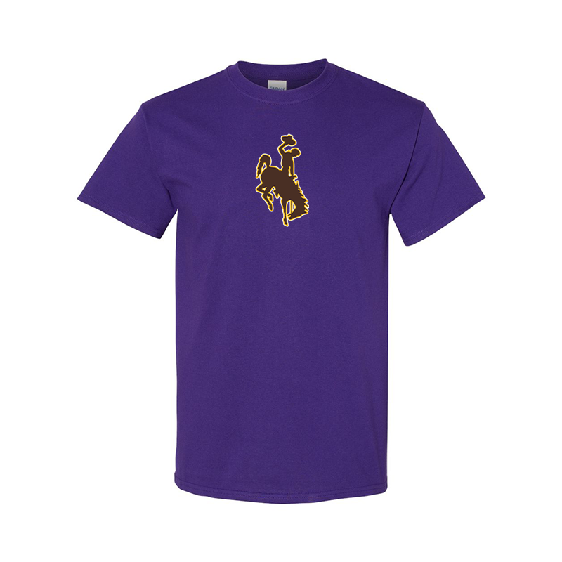 Men's  Wyoming Cowboys Gildan Heavy Cotton T-Shirt