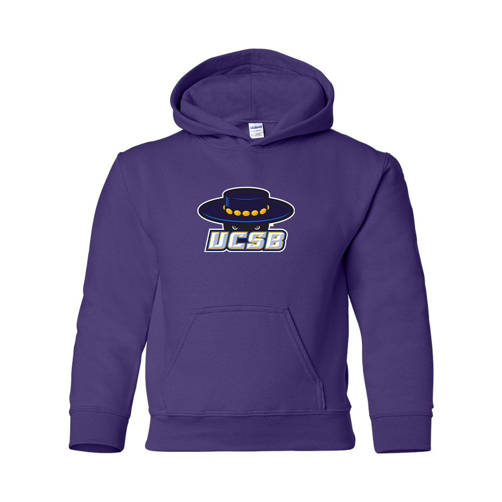 Youth UCSB Gauchos Gildan Heavy Blend  Hooded Sweatshirt