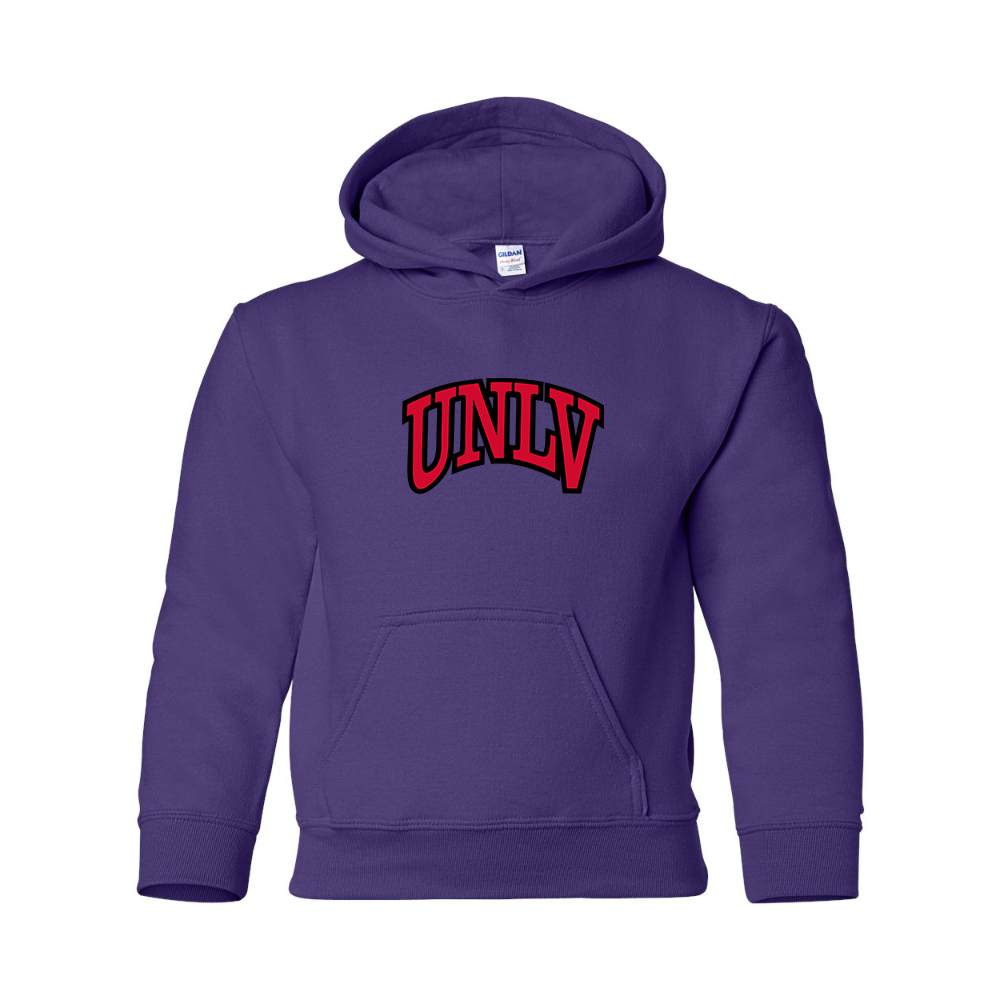 Youth UNLV Rebels Gildan Heavy Blend  Hooded Sweatshirt