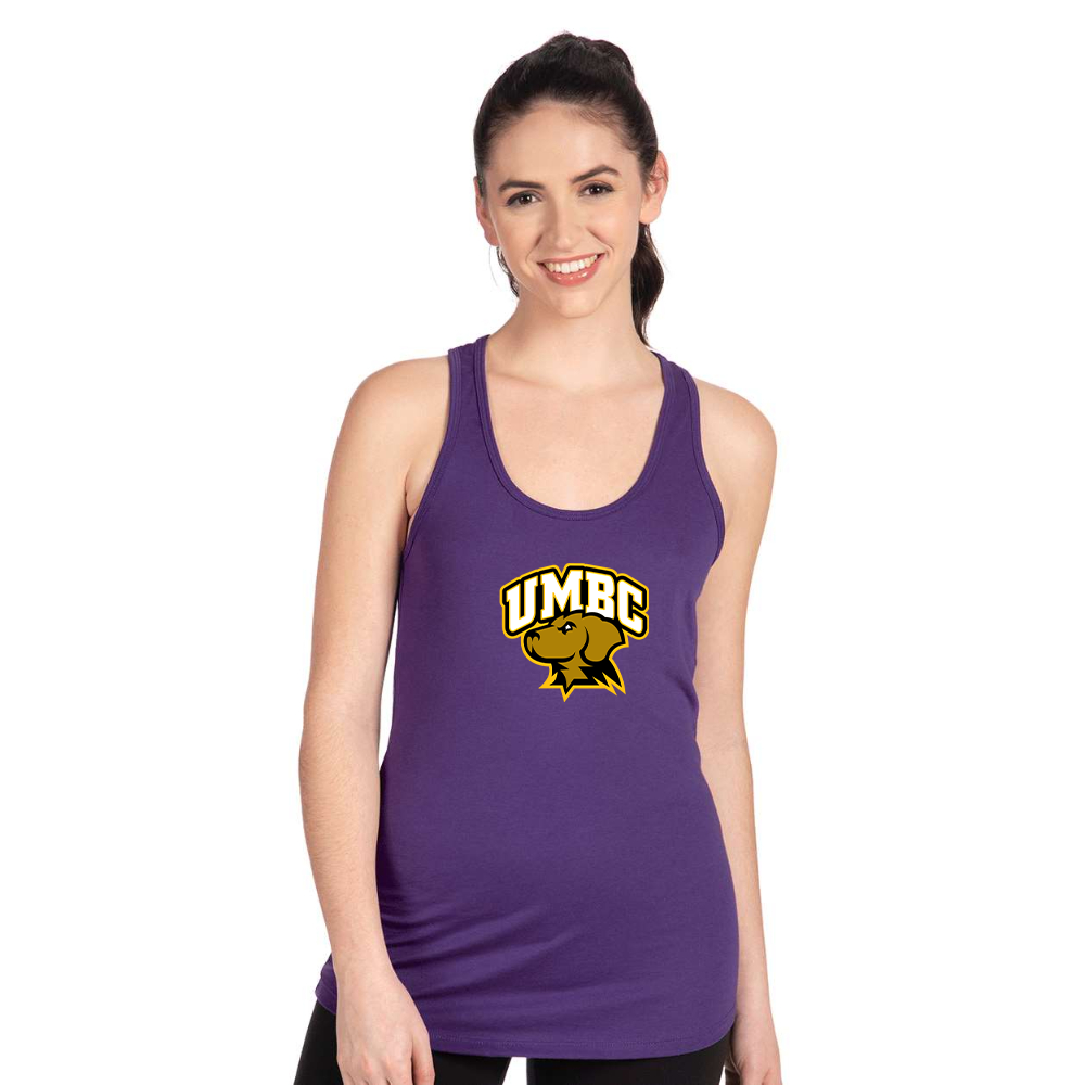 Women's UMBC Retrievers  Next Level Ideal Racerback Tank