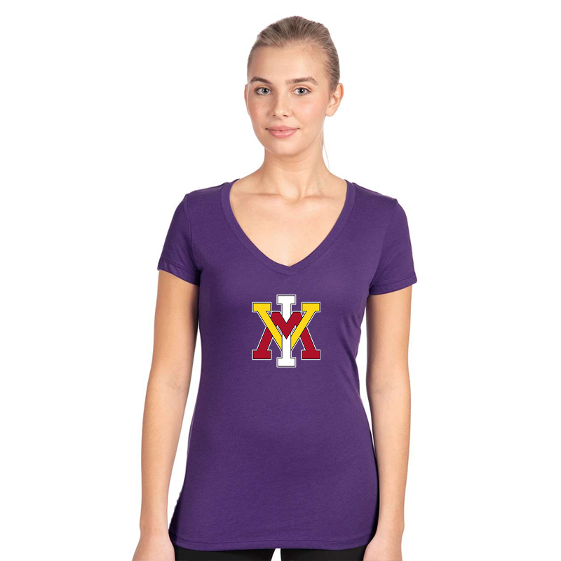 Women's VMI Keydets  Next Level V-Neck T-Shirt