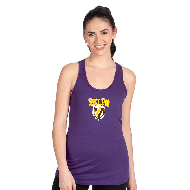Women's Valparaiso Crusaders Market Next Level Ideal Racerback Tank