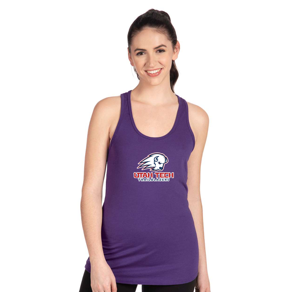 Women's Utah Tech Trailblazers Next Level Ideal Racerback Tank