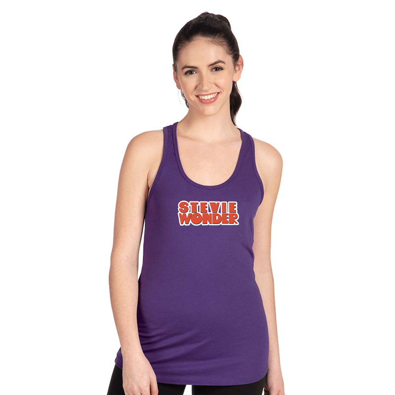 Women's  Stevie wonder Next Level Ideal Racerback Tank