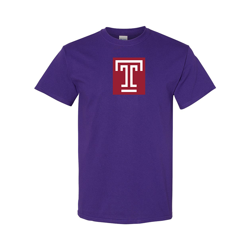 Men's Temple Owls Gildan Heavy Cotton T-Shirt