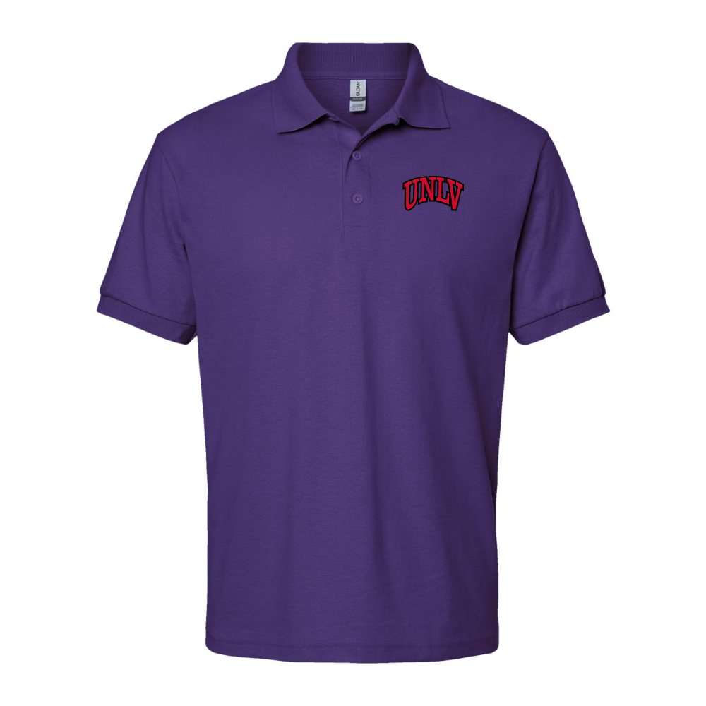 Men's UNLV Rebels Gildan Dry Blend Jersey Polo