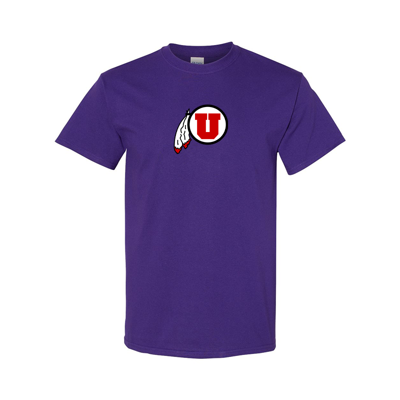 Men's  Utah Utes Gildan Heavy Cotton T-Shirt