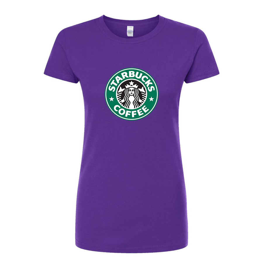 Women’s Starbucks Coffee Round Neck T-Shirt