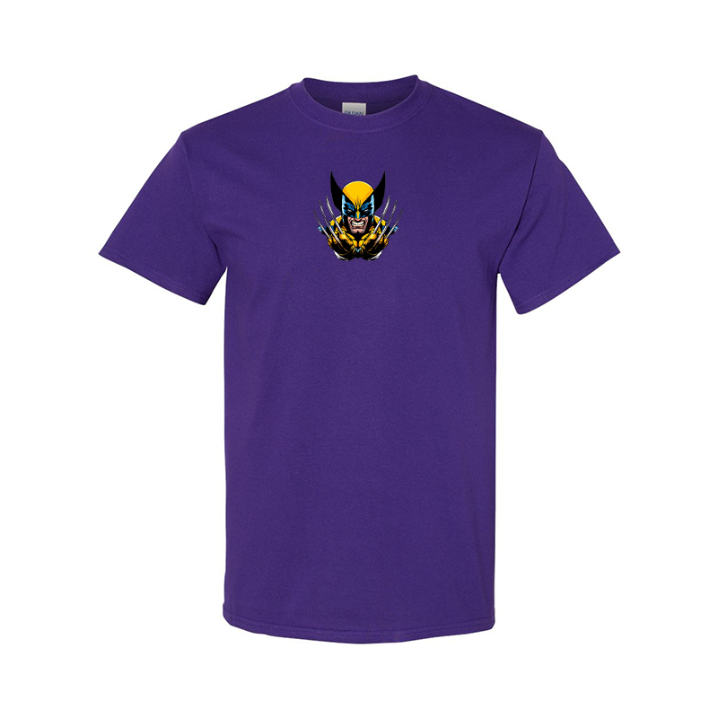 Men's  Wolverine 2025 Art  Gildan Heavy Cotton T-Shirt