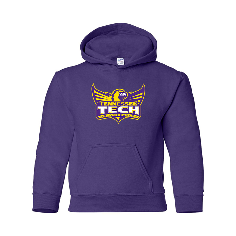 Youth Tennessee Tech Golden Eagles Gildan Heavy Blend  Hooded Sweatshirt