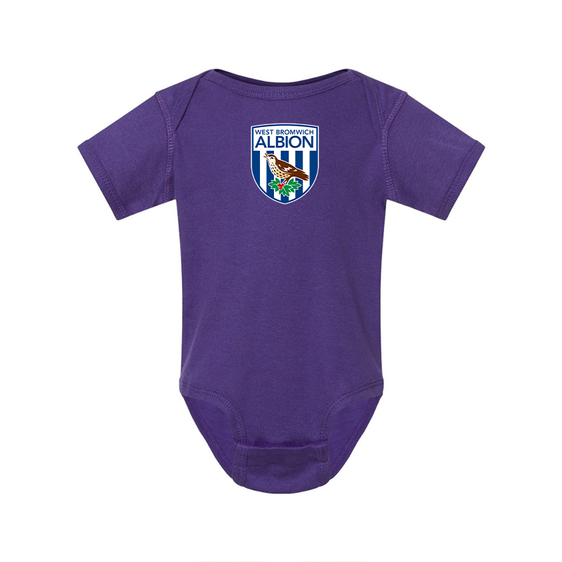 West Bromwich Albion Soccer  Rabbit Skins Infant Baby Rib Bodysuit