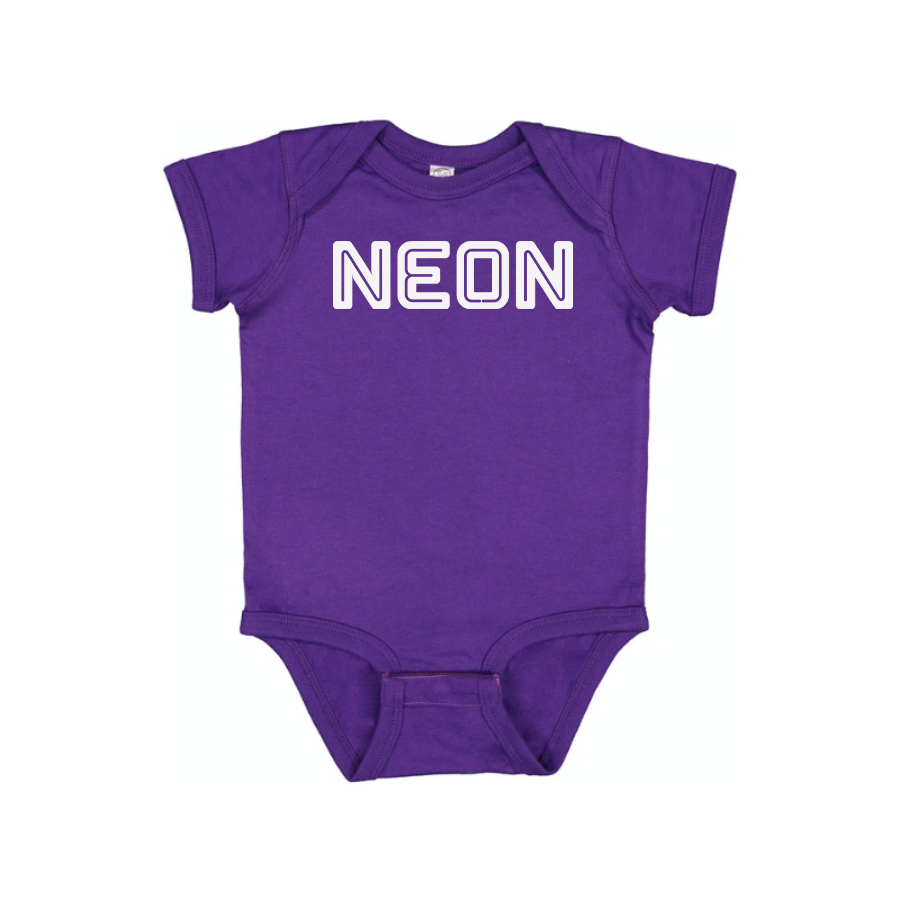 Neon Logo Baby Onesie Romper