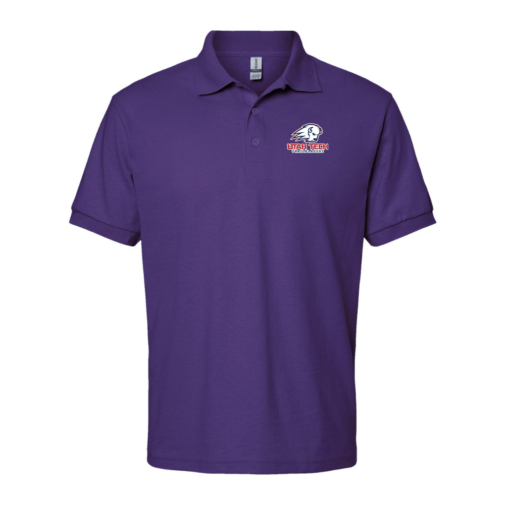 Men's Utah Tech Trailblazers Gildan Dry Blend Jersey Polo