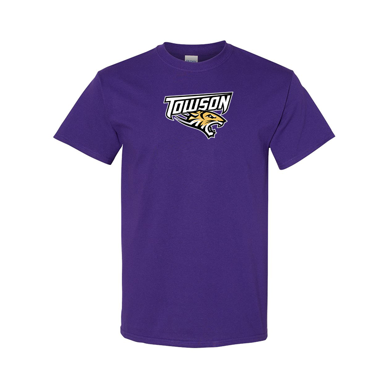 Men's Towson Tigers Gildan Heavy Cotton T-Shirt