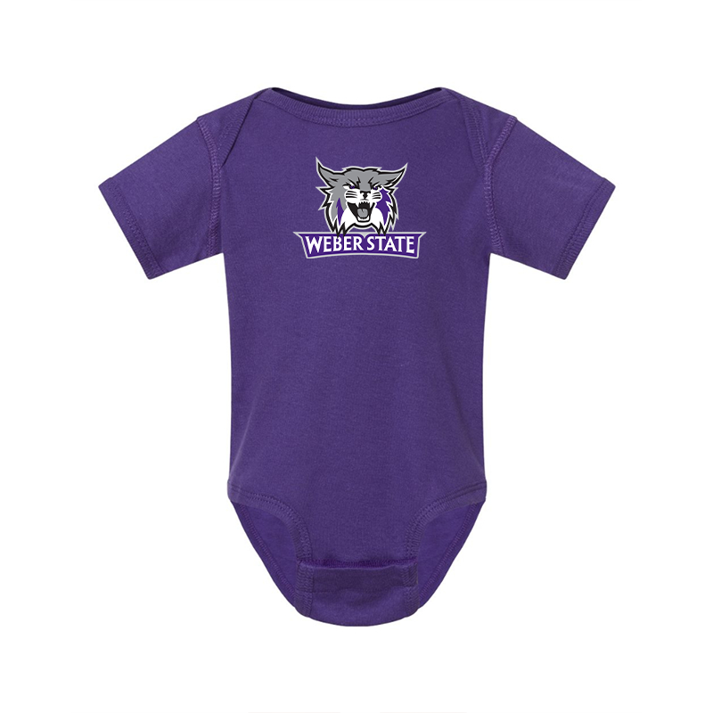 Weber State Wildcats Rabbit Skins Infant Baby Rib Bodysuit