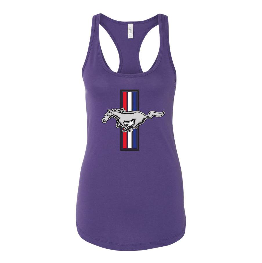 Women' Mustang  Racerback Tank Top